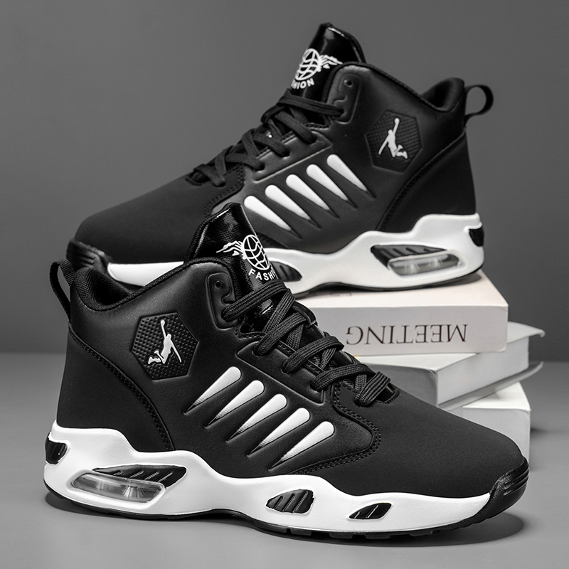 Men'S Shoes That Make You Taller - Men's High-Top Basketball Shoes Feature a