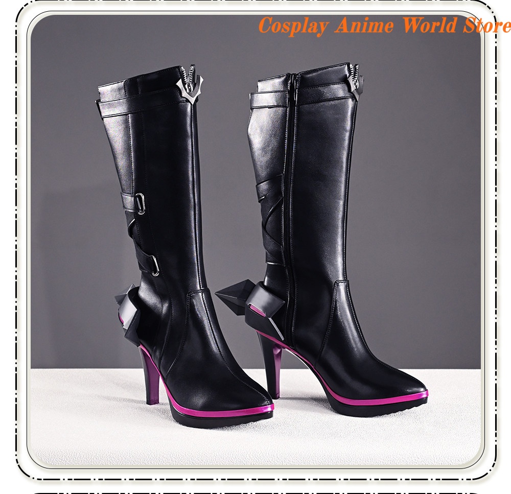Laevatain Cosplay Shoes Arknig - огляд і ціна Shoes Heels Men