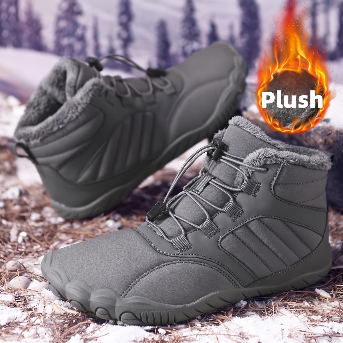Unisex Winter Fleece Lined Bar - огляд і ціна Minimalist Barefoot Shoe