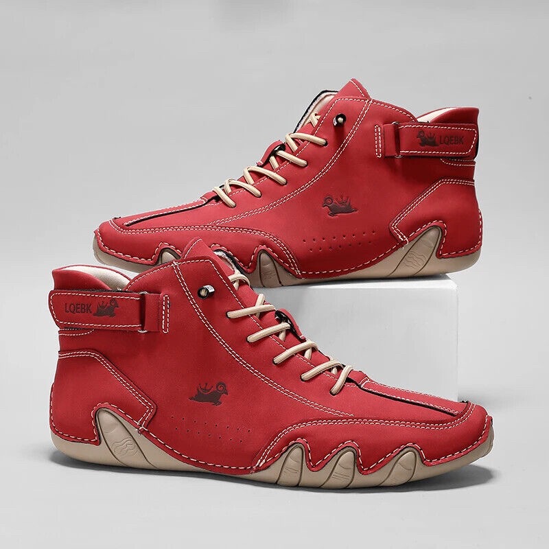 Leather Casual Shoes Sneakers  - огляд і ціна Men'S Shoes Temu