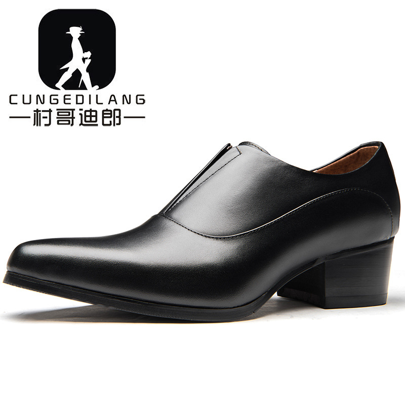 Men's Leather Shoes with High  - огляд і ціна Men Shoes Louboutin