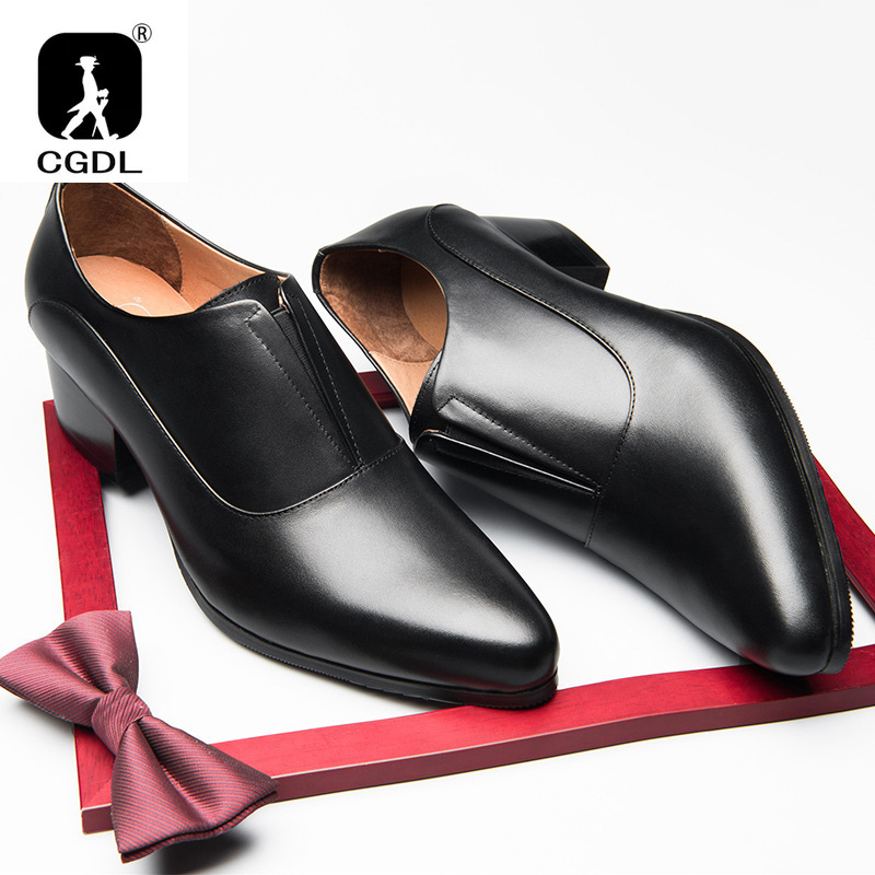 Men's Leather Shoes with High  - огляд і ціна Men Shoes Louboutin