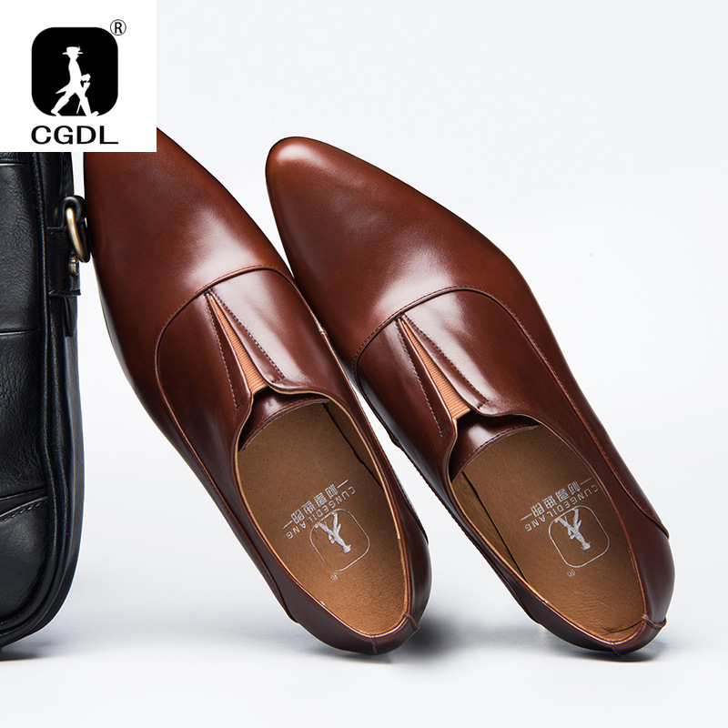 Men's Leather Shoes with High  - огляд і ціна Men Shoes Louboutin