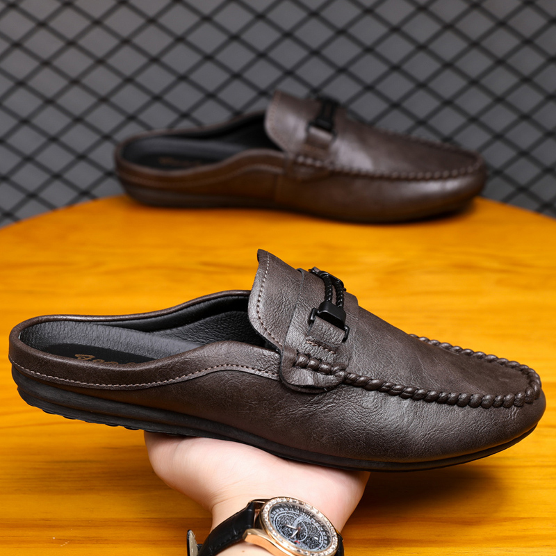 Summer Men Half Slippers Non-s - огляд і ціна Men'S Shoes Comfortable Walking