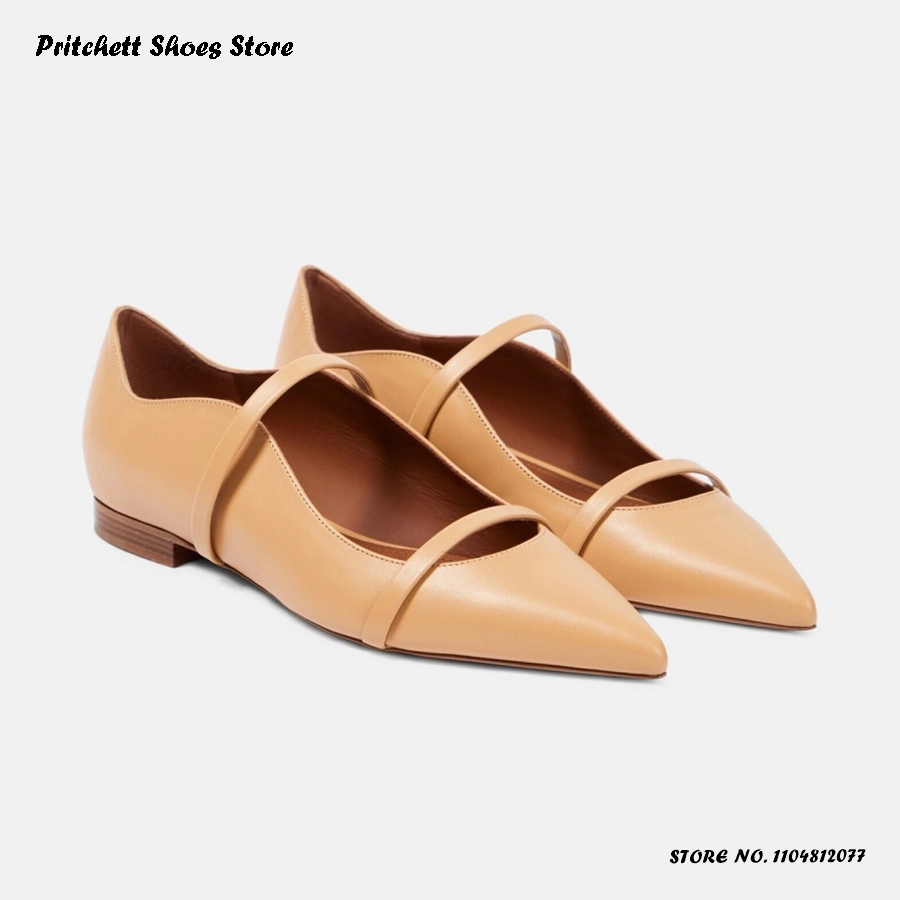 Women's Dual-straps Leather Ba - огляд і ціна Shoes Heels Men