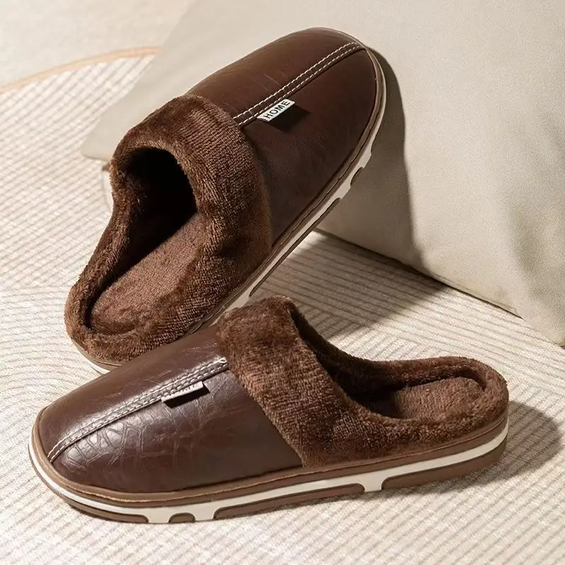 Men's Big Size Winter Slippers - огляд і ціна Men'S Shoes Temu