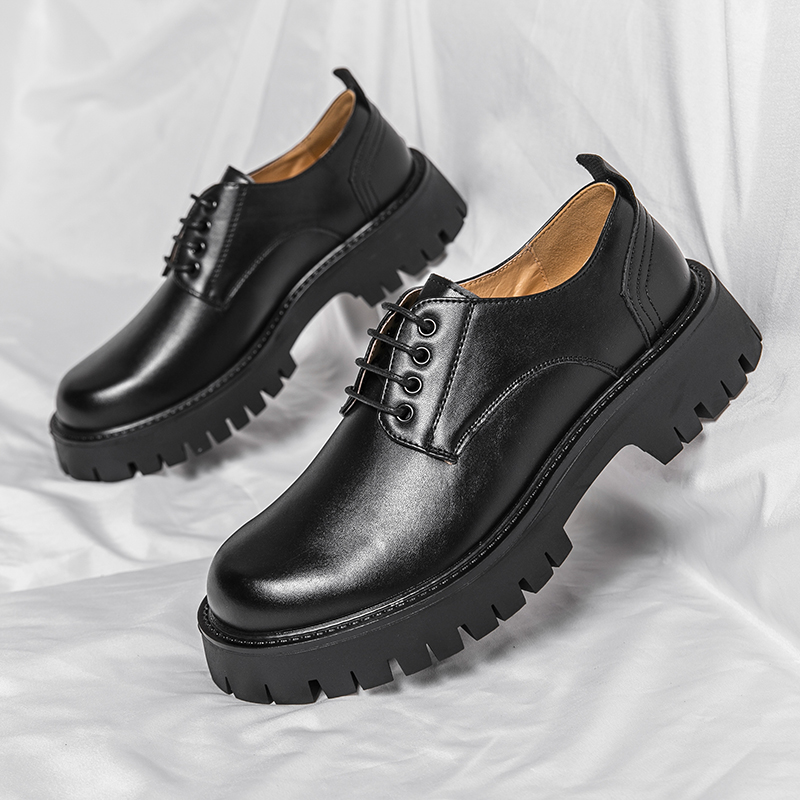Platform Male Big Head Leather - огляд і ціна Men Shoes Louboutin