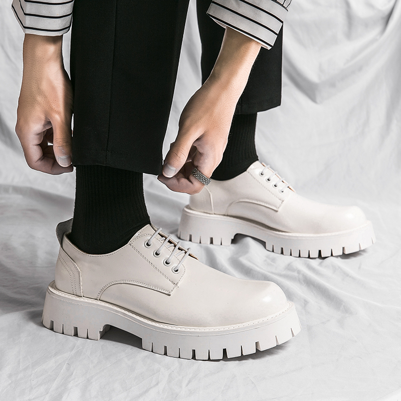 Platform Male Big Head Leather - огляд і ціна Men Shoes Louboutin