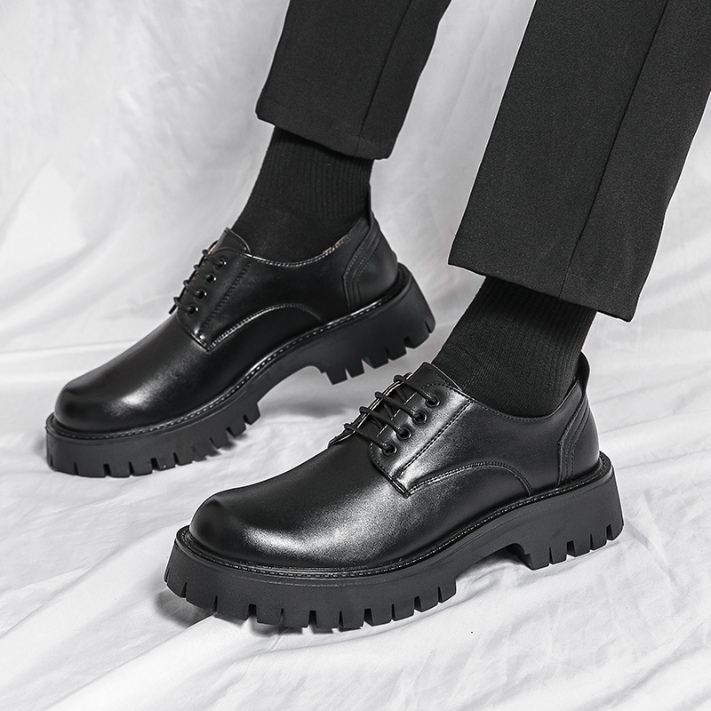 Platform Male Big Head Leather - огляд і ціна Men Shoes Louboutin