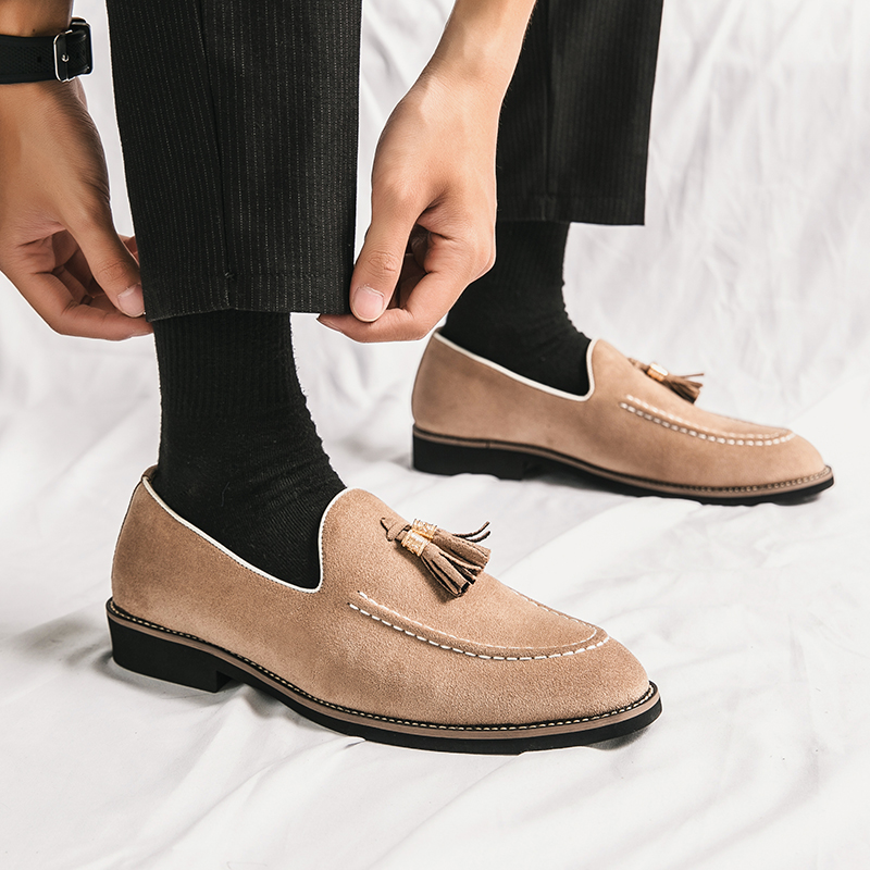 Italian Brand Cowhide Suede Po - огляд і ціна Men Shoes Louboutin