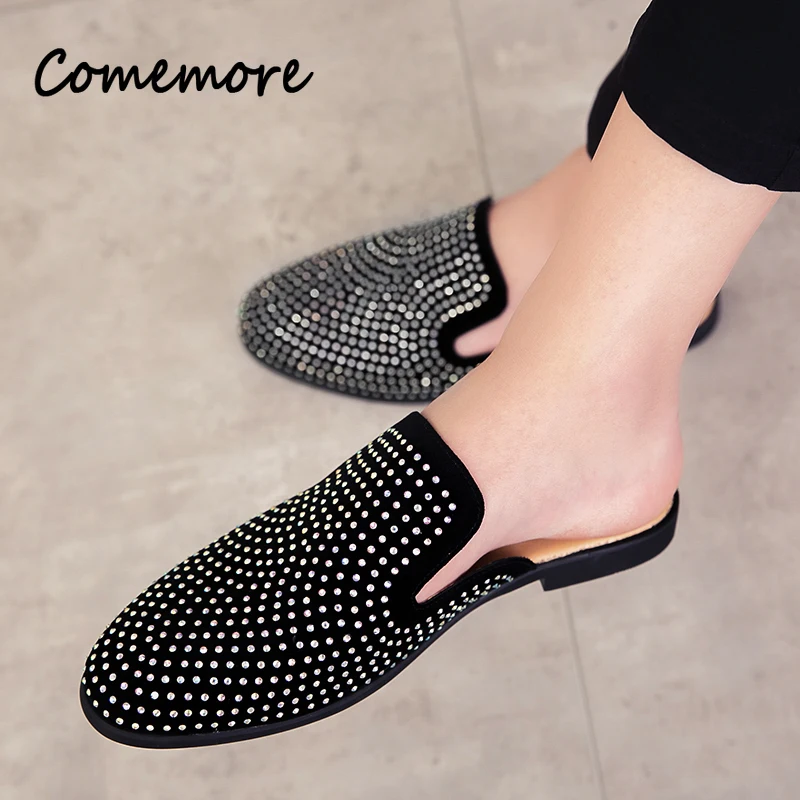 Luxury Glitter Rhinestone Leat - огляд і ціна Men Shoes Louboutin