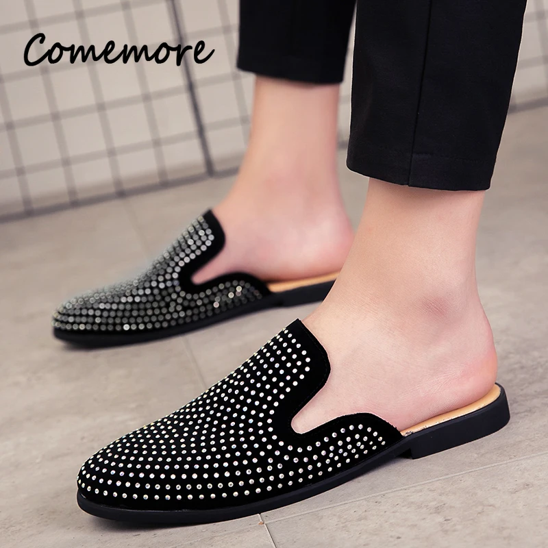Luxury Glitter Rhinestone Leat - огляд і ціна Men Shoes Louboutin