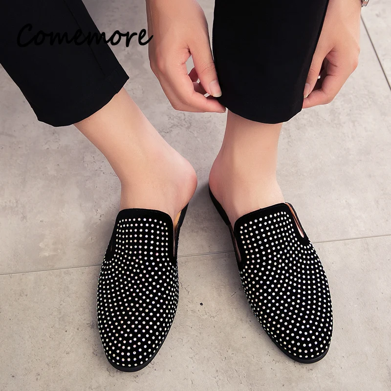 Luxury Glitter Rhinestone Leat - огляд і ціна Men Shoes Louboutin