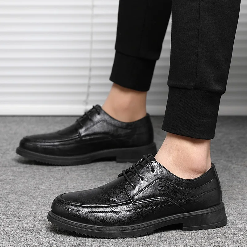 High Quality Leather Men Casua - огляд і ціна Men Shoes Louboutin