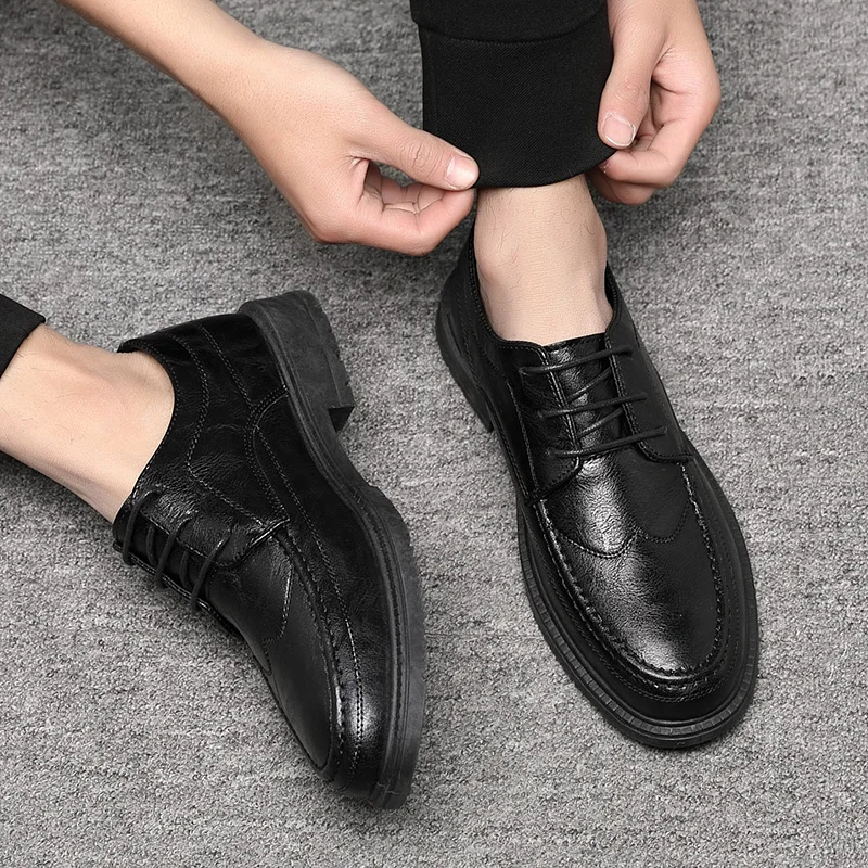 High Quality Leather Men Casua - огляд і ціна Men Shoes Louboutin