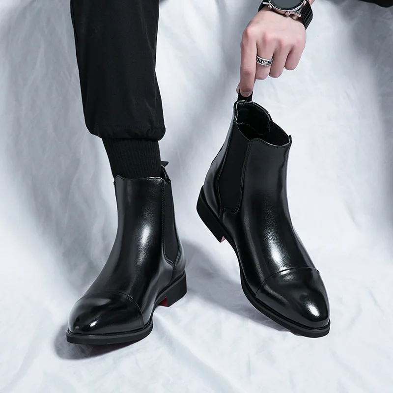 Men's Boots Luxury Brand Leath - огляд і ціна Men Shoes Louboutin