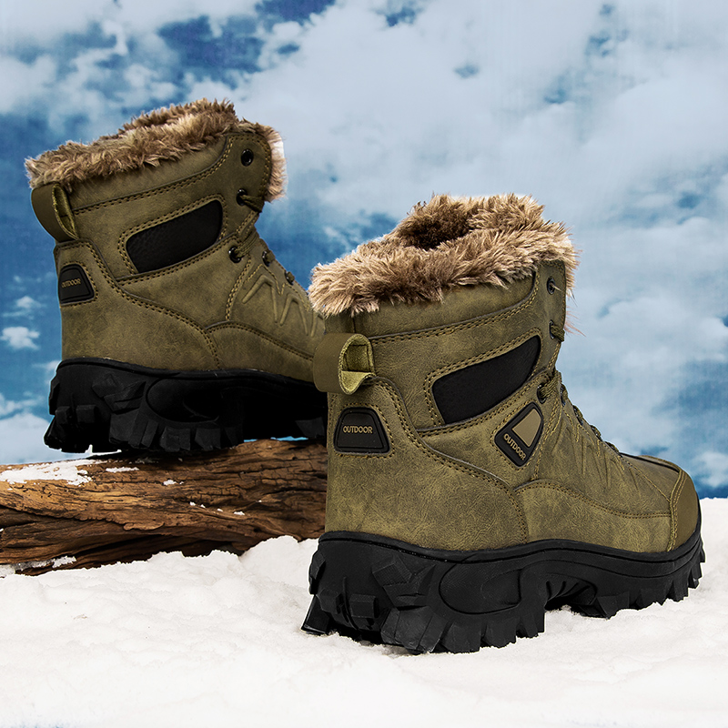 Men's high-top outdoor hiking  - огляд і ціна Men'S Shoes Comfortable Walking