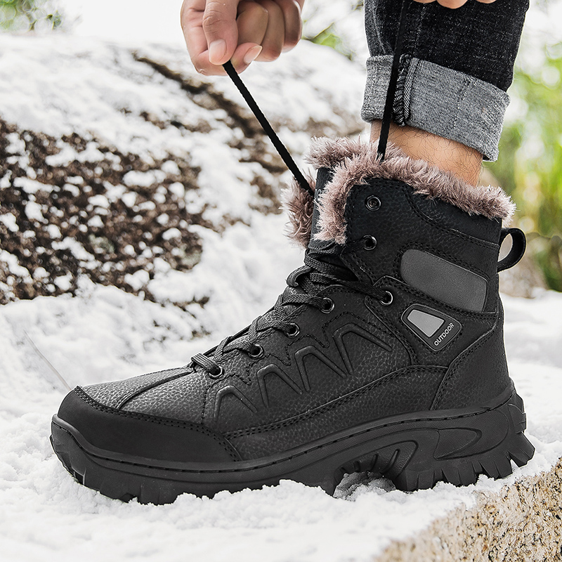 Men's high-top outdoor hiking  - огляд і ціна Men'S Shoes Comfortable Walking