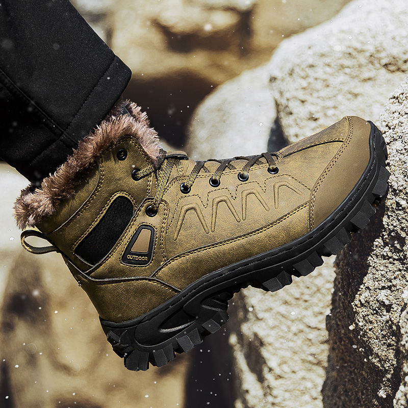 Men's high-top outdoor hiking  - огляд і ціна Men'S Shoes Comfortable Walking