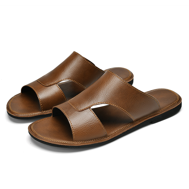 Men Black Brown Flat Heel PU O - огляд і ціна Shoes Heels Men