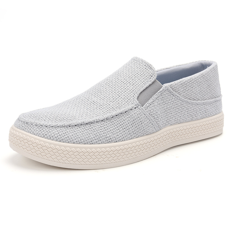 Men Linen Slip On Loafers Brea - огляд і ціна Men'S Shoes Comfortable Walking