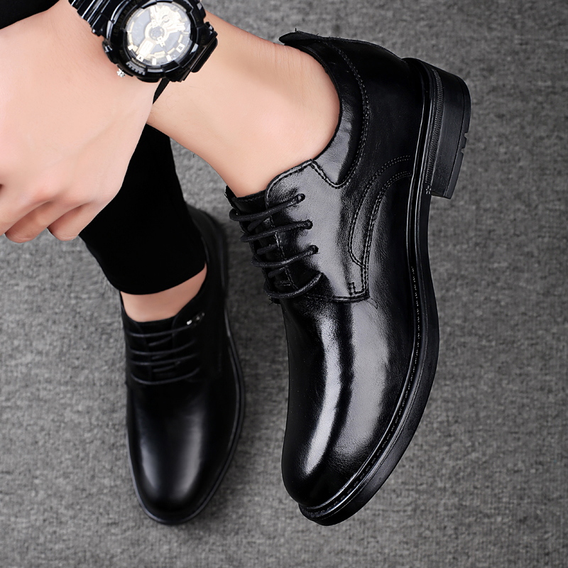 Leather Casual Elevator Shoes  - огляд і ціна Men'S Shoes Temu