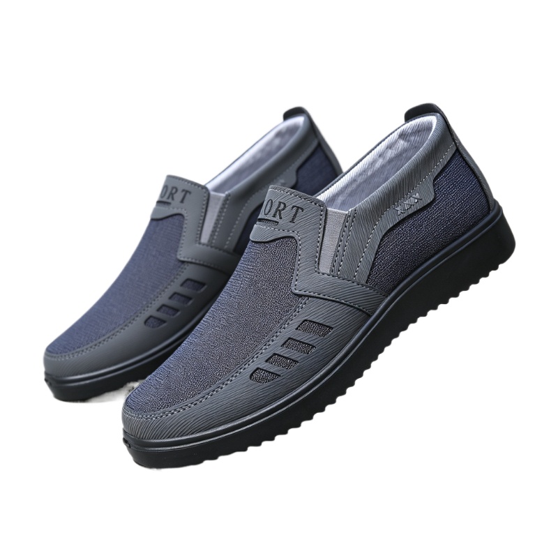Men Slip‑On Canvas Loafers Bre - огляд і ціна Men'S Shoes Comfortable Walking